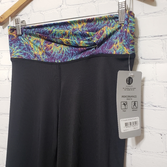 BeUp NWT Sz S Tranquility Pant Black Fireworks - Picture 5 of 14